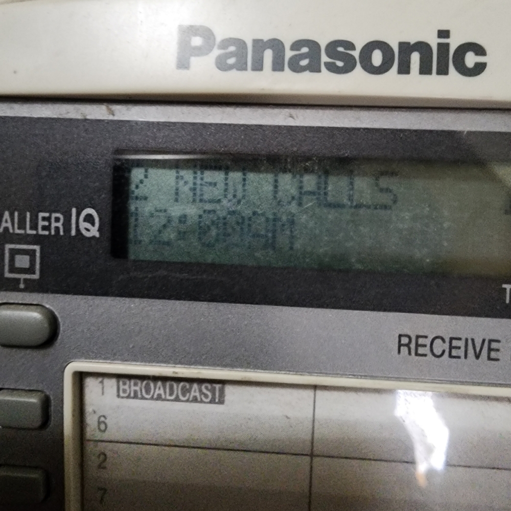Panasonic Fax Machine And Copier Xfd Hd 331 With Digital Cable Box And It Works